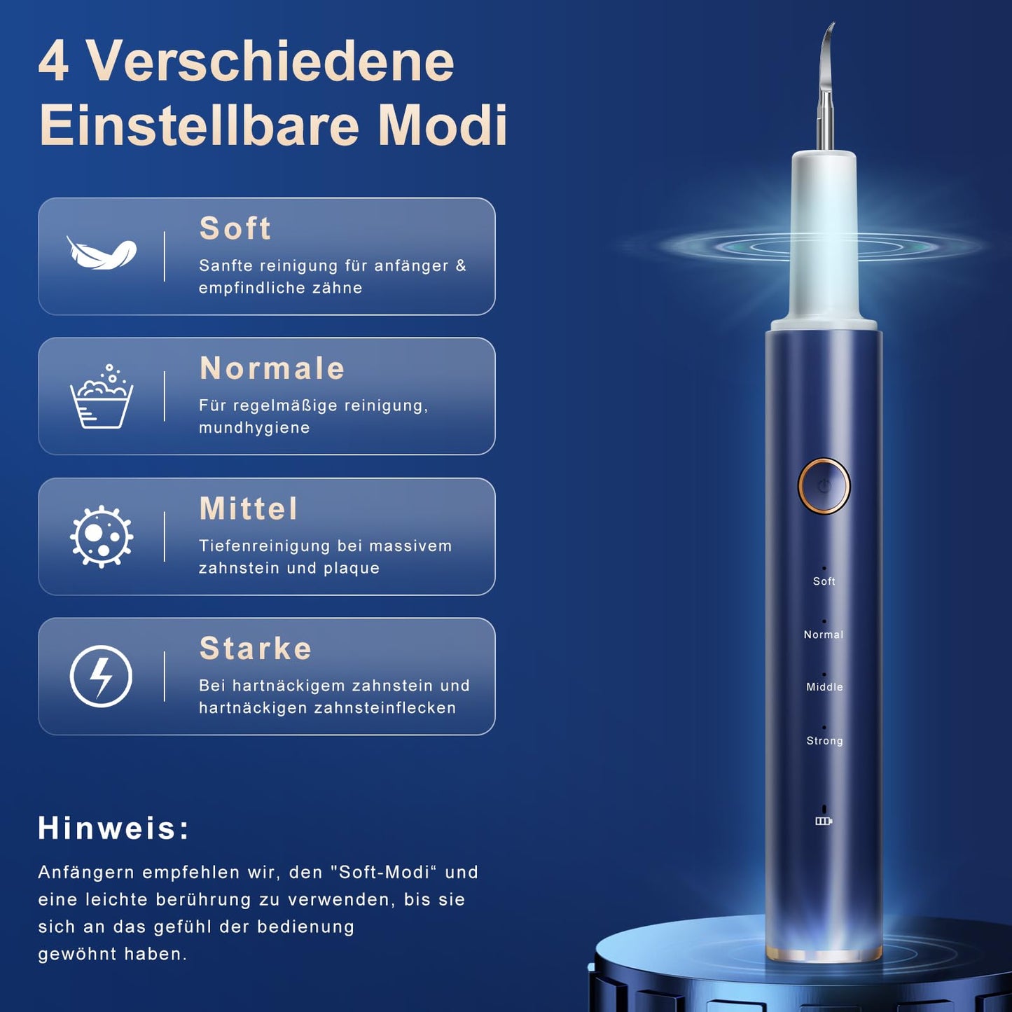 Love Begans Zahnsteinentferner Set Ultraschall Zahnreinigung