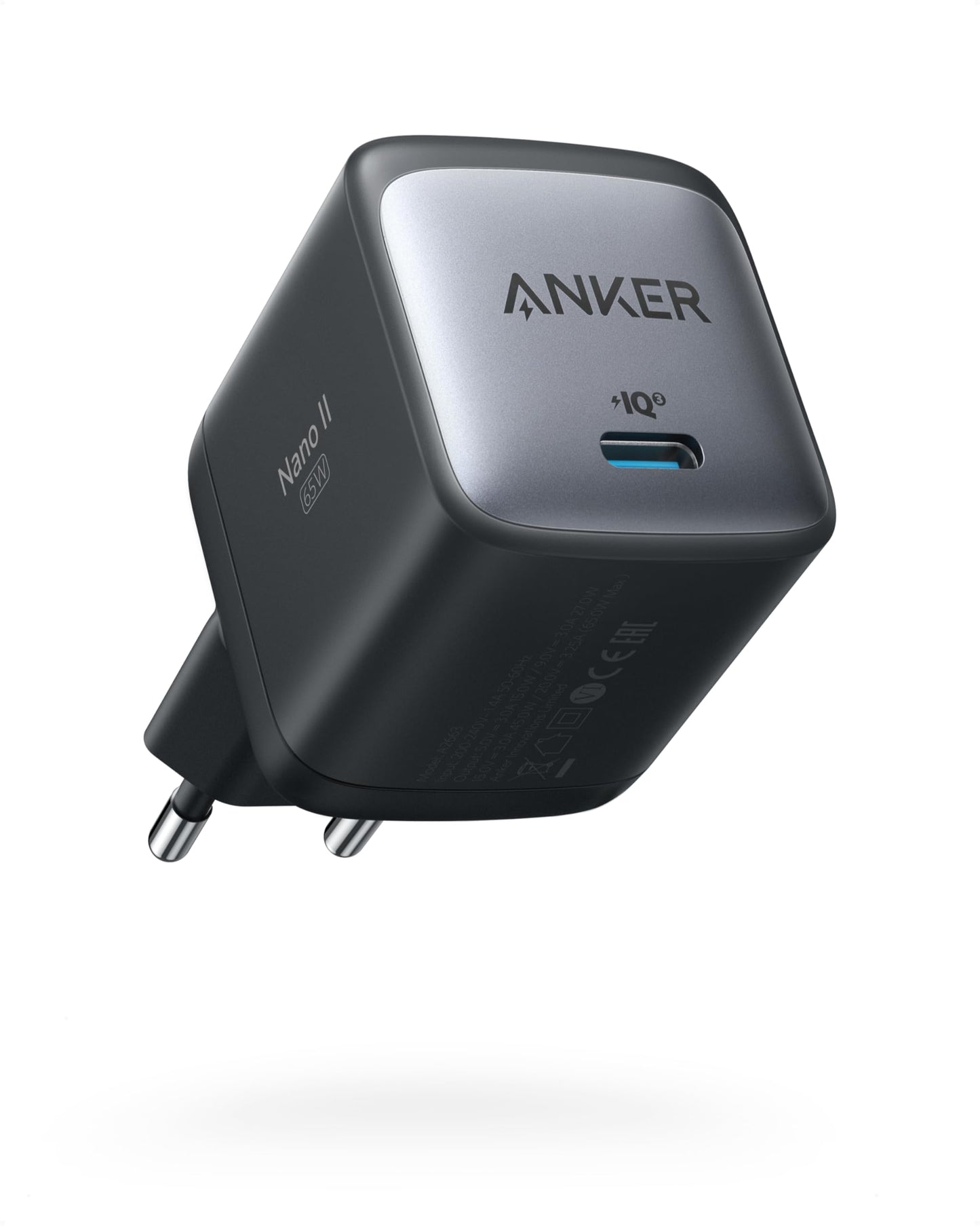 Anker Nano II 65W USB-C Ladegerät Schnellladegerät für Laptop & Handy
