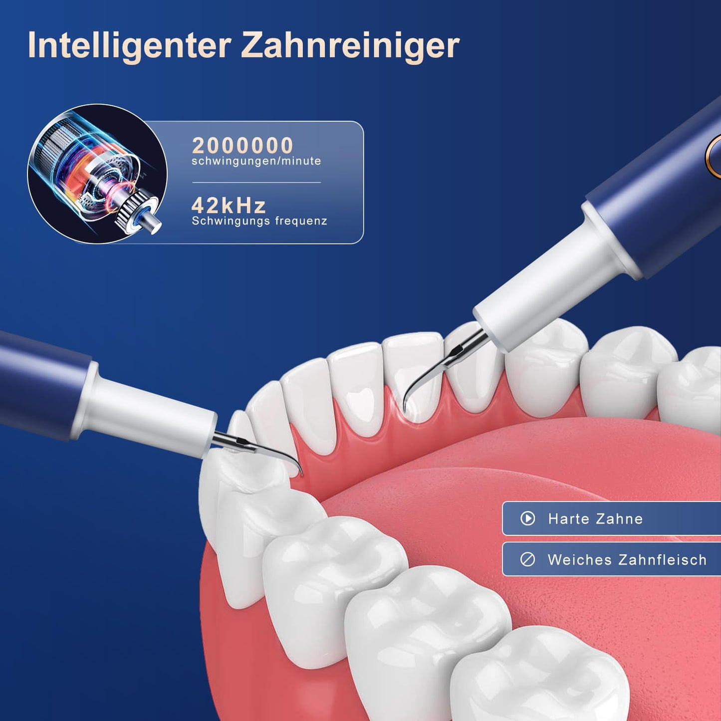 Love Begans Zahnsteinentferner Set Ultraschall Zahnreinigung