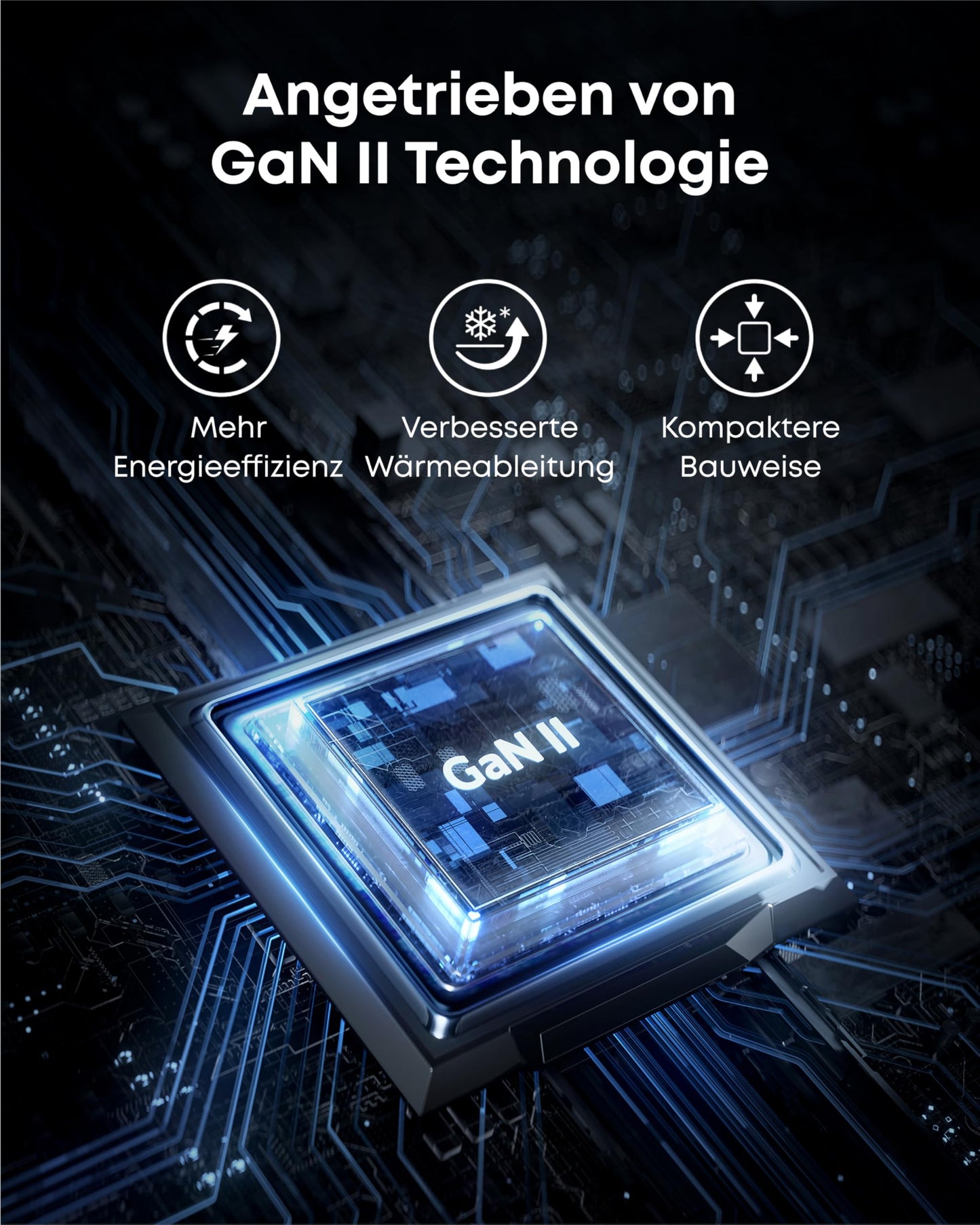 Anker Nano II 65W USB-C Ladegerät Schnellladegerät für Laptop & Handy